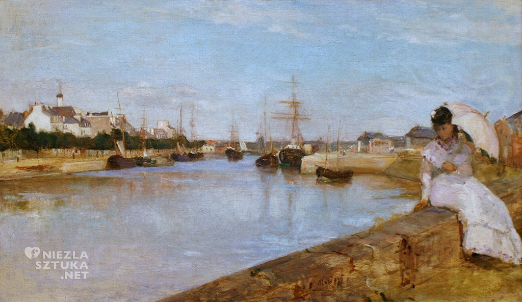 Berthe Morisot, Port w Lorient | 1869