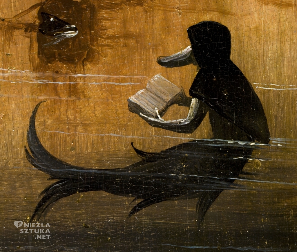 Hieronim Bosch Ogród rozkoszy ziemskich, detal | ok. 1500, tryptyk, Museo del Prado, Madryt