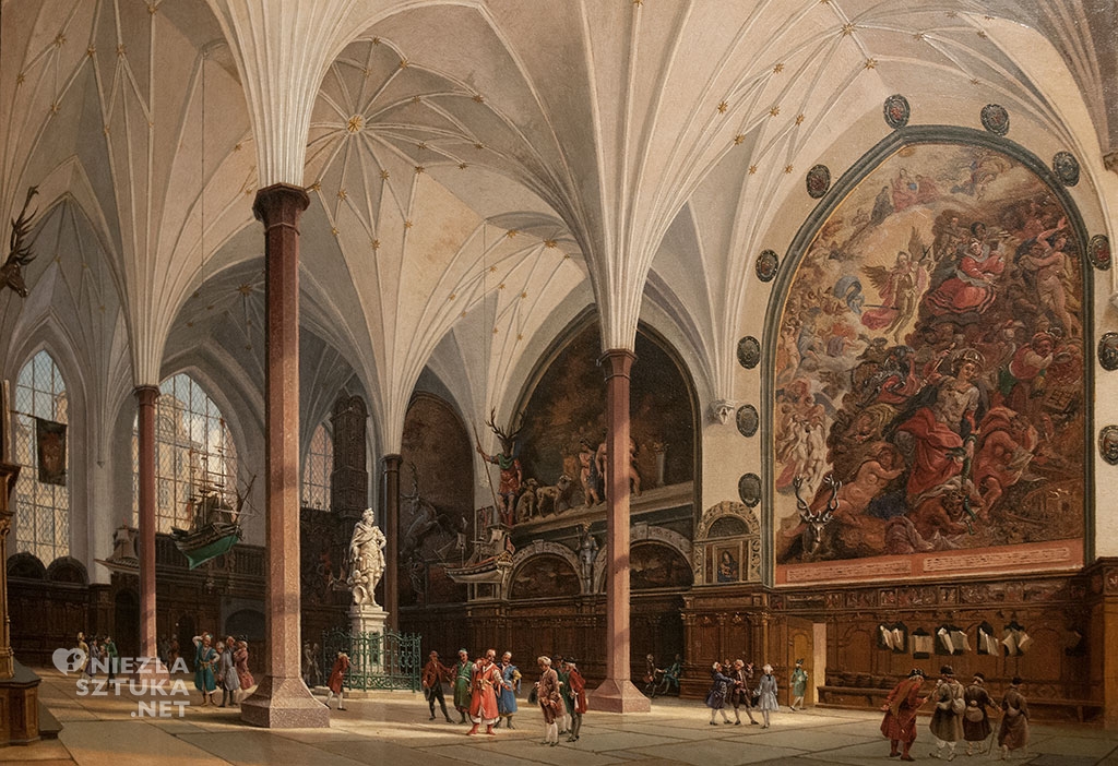 Johann Carl Schultz <em>Dwór Artusa w Gdańsku</em> | 1840-60, Muzeum Narodowe w Gdańsku