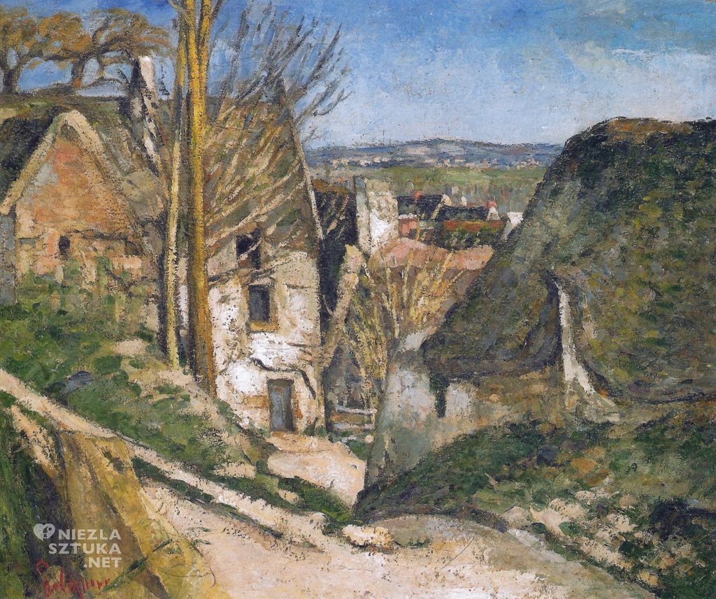 Paul Cezanne - The House of Hanged Man, 1873, Musée d'Orsay Paris France