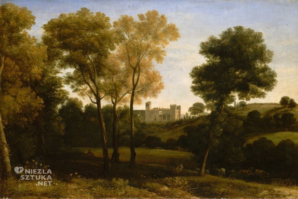 Claude Lorrain,View of La Crescenza