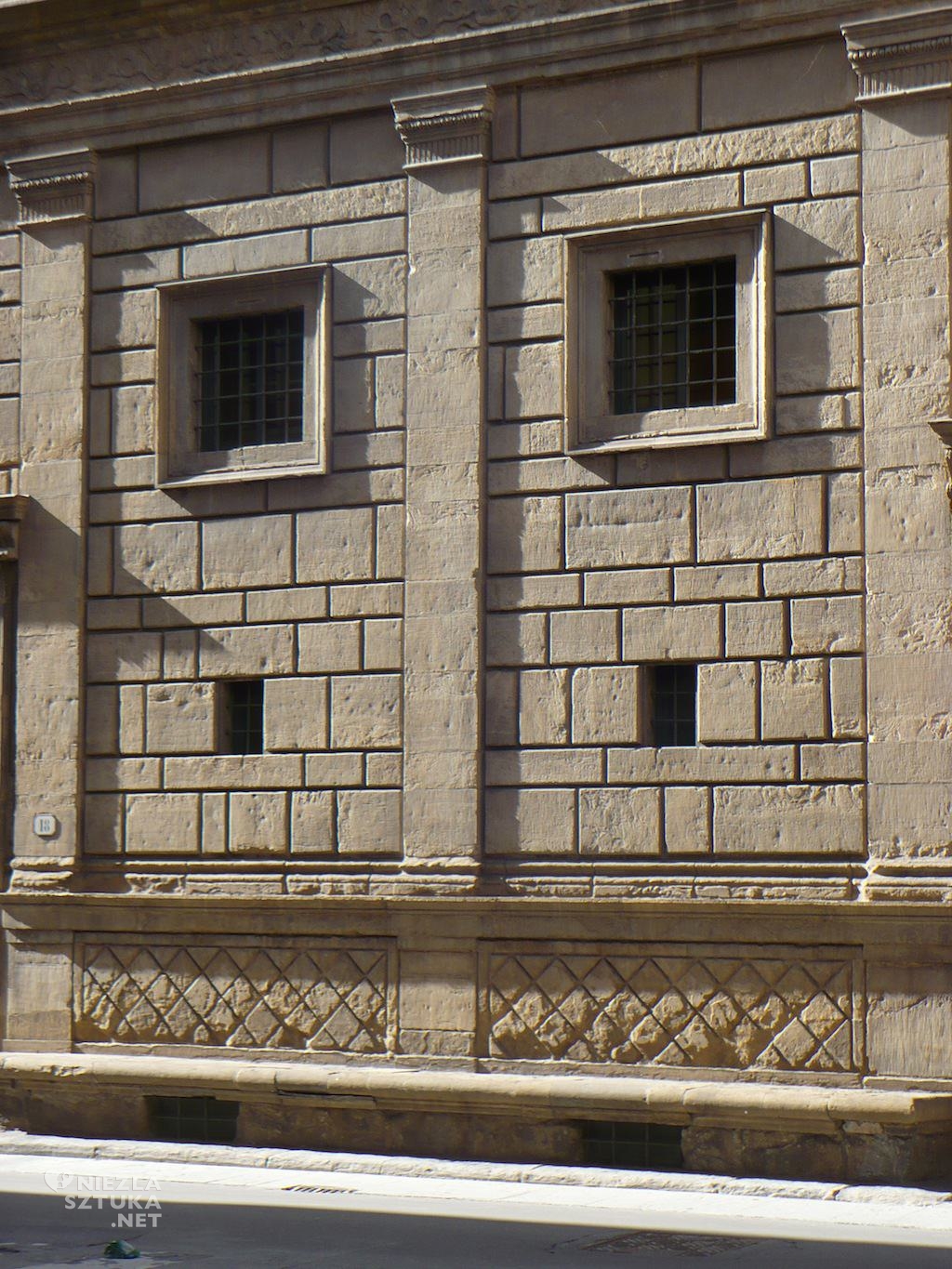 Palazzo Rucellai Florencja Alberti