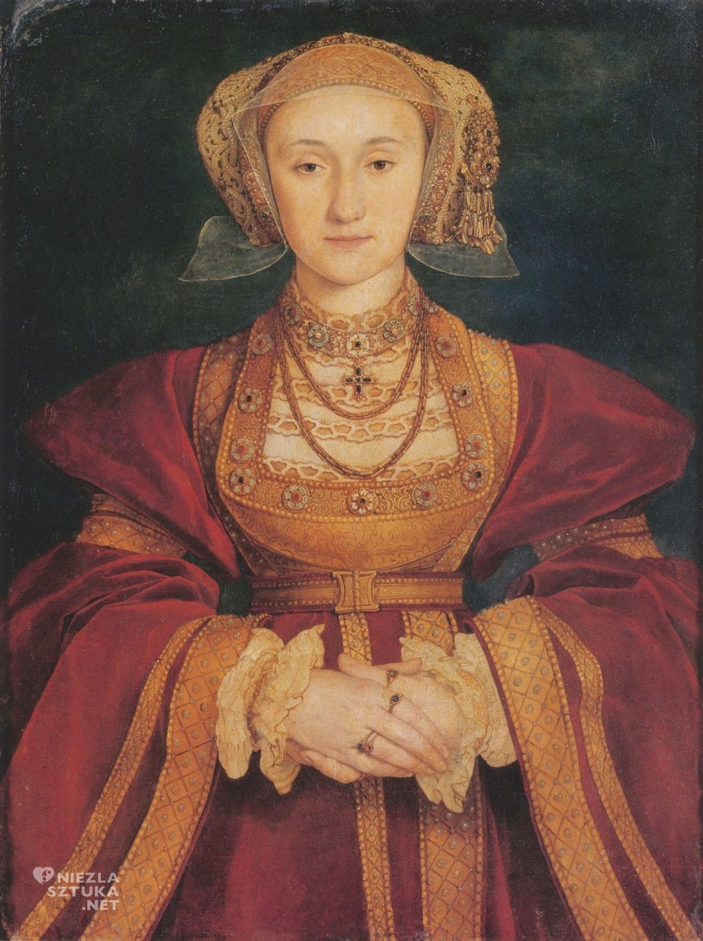 Hans Holbein Młodszy Anna z Kleve