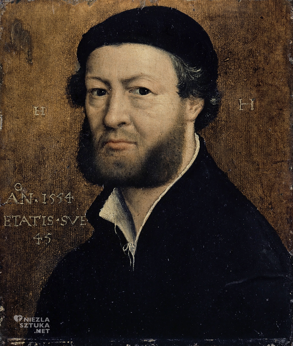 Hans Holbein Młodszy Autoportret