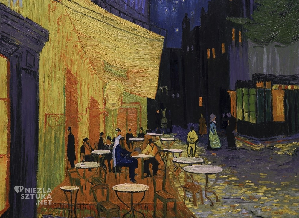 „Loving Vincent” Taras kawiarni w nocy