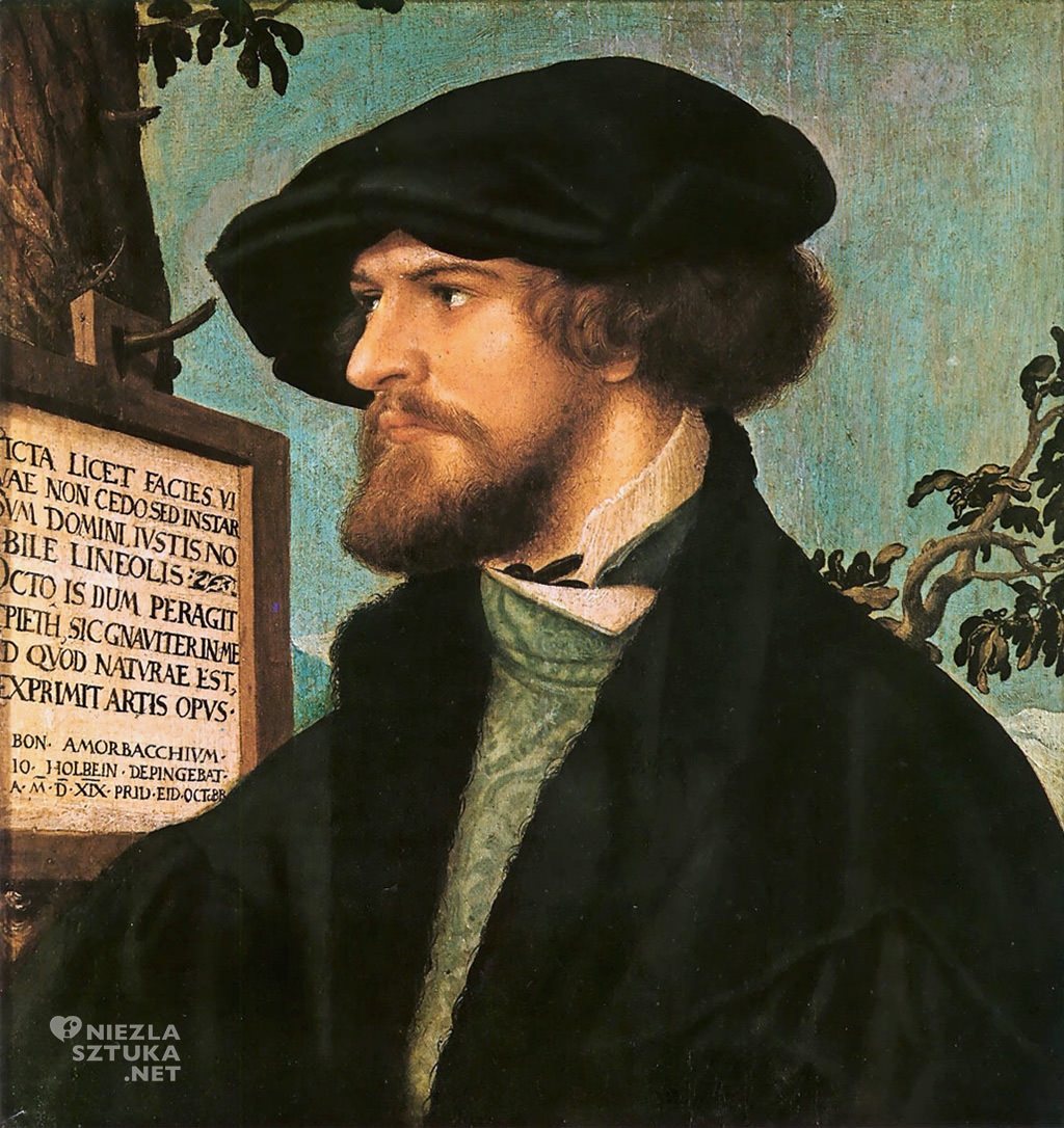 Hans Holbein Młodszy Portret Bonifaciusa Amerbacha