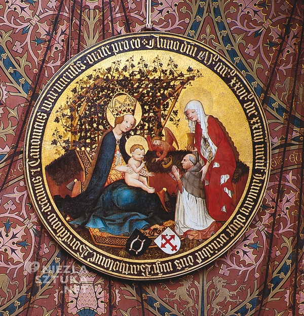 Epitafium kanonika i lekarza Bartłomieja Boreschowa (XV w. Bazylika Archikatedralna we Fromborku, fot. frombork.art.pl