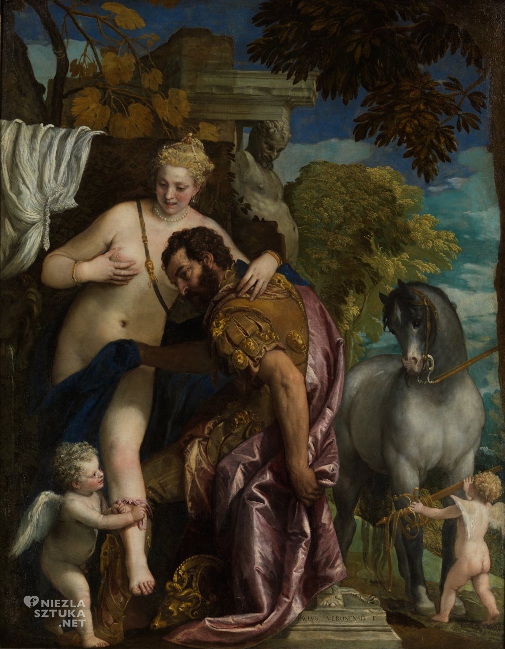 Paolo Veronese Mars i Wenus