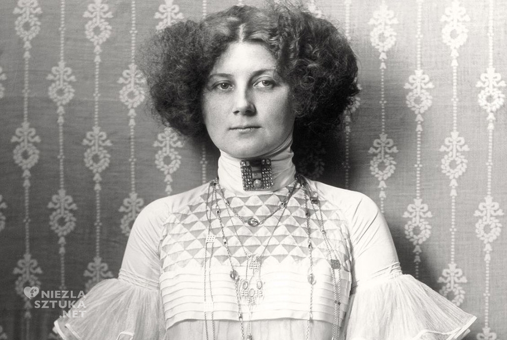 Emilie Flöge, 1910, fot. pinterest