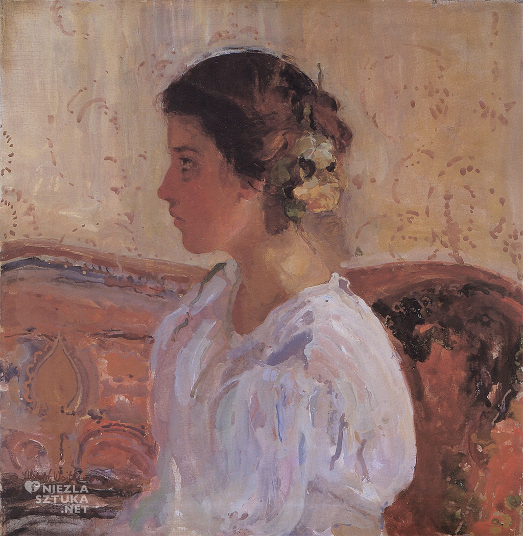 Witold Wojtkiewicz,<em>Portret Lizy Pareńskiej</em>, 1906, Muzeum Narodowe w Warszawie