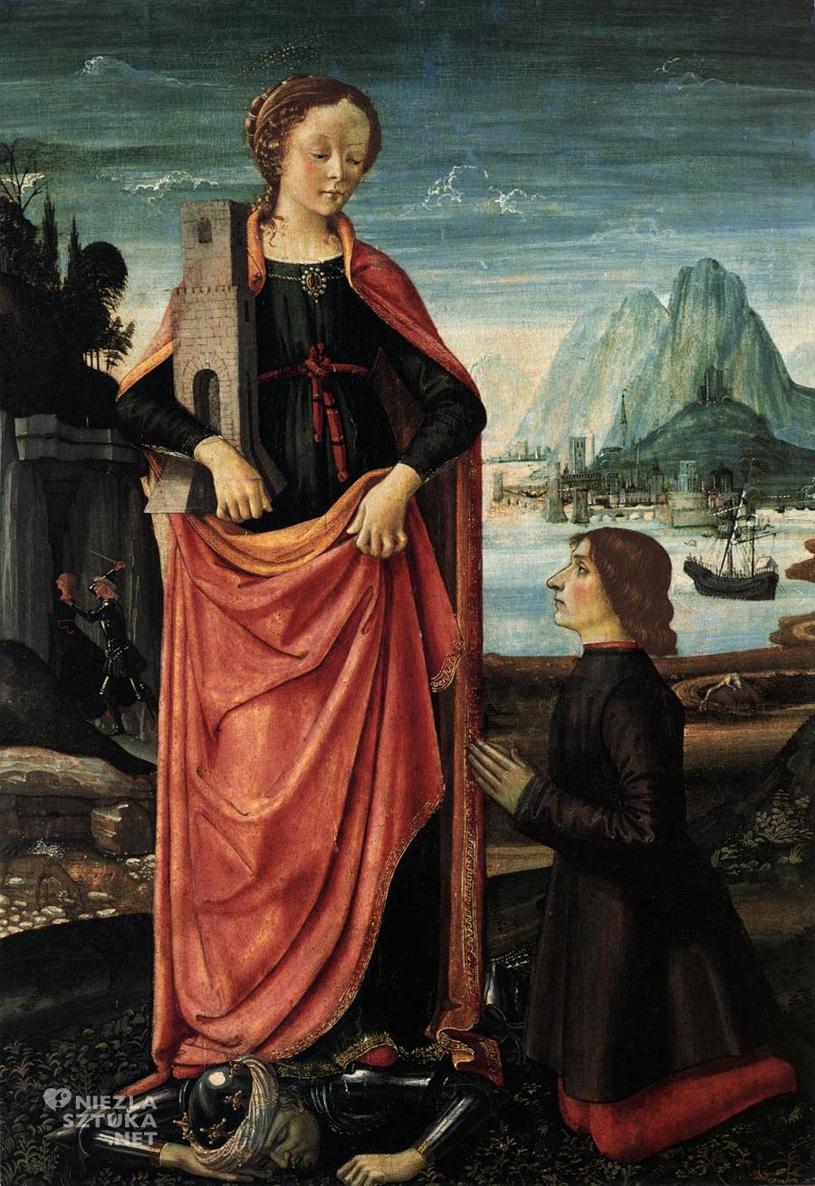 Domenico Ghirlandaio Święta Barbara