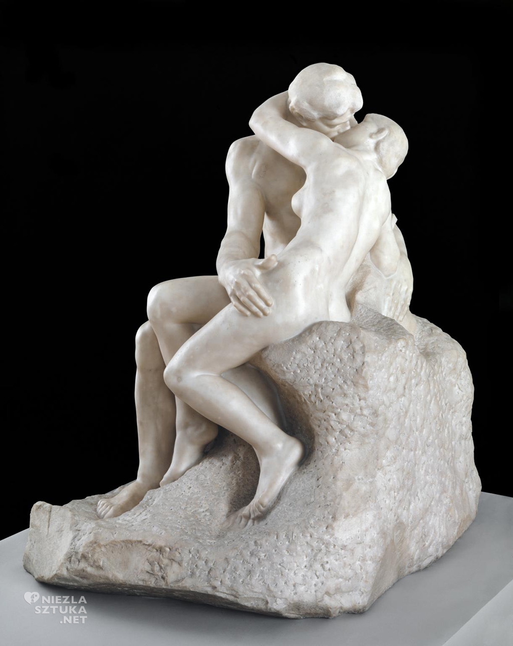 Auguste Rodin, Pocałunek, 1901-1904, źródło: .tate.org.uk