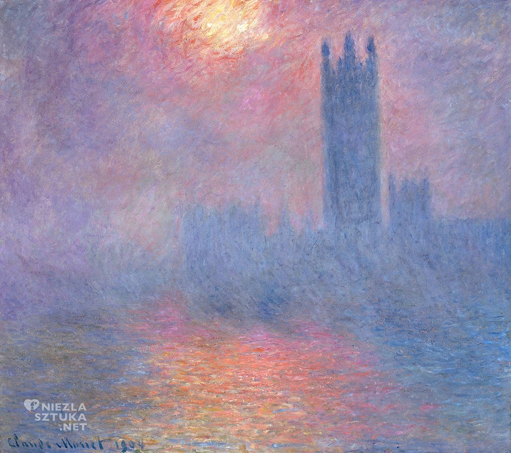 Claude Monet, Budynek Parlamentu w Londynie