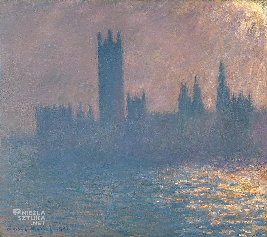 Claude Monet, Budynek Parlamentu w Londynie