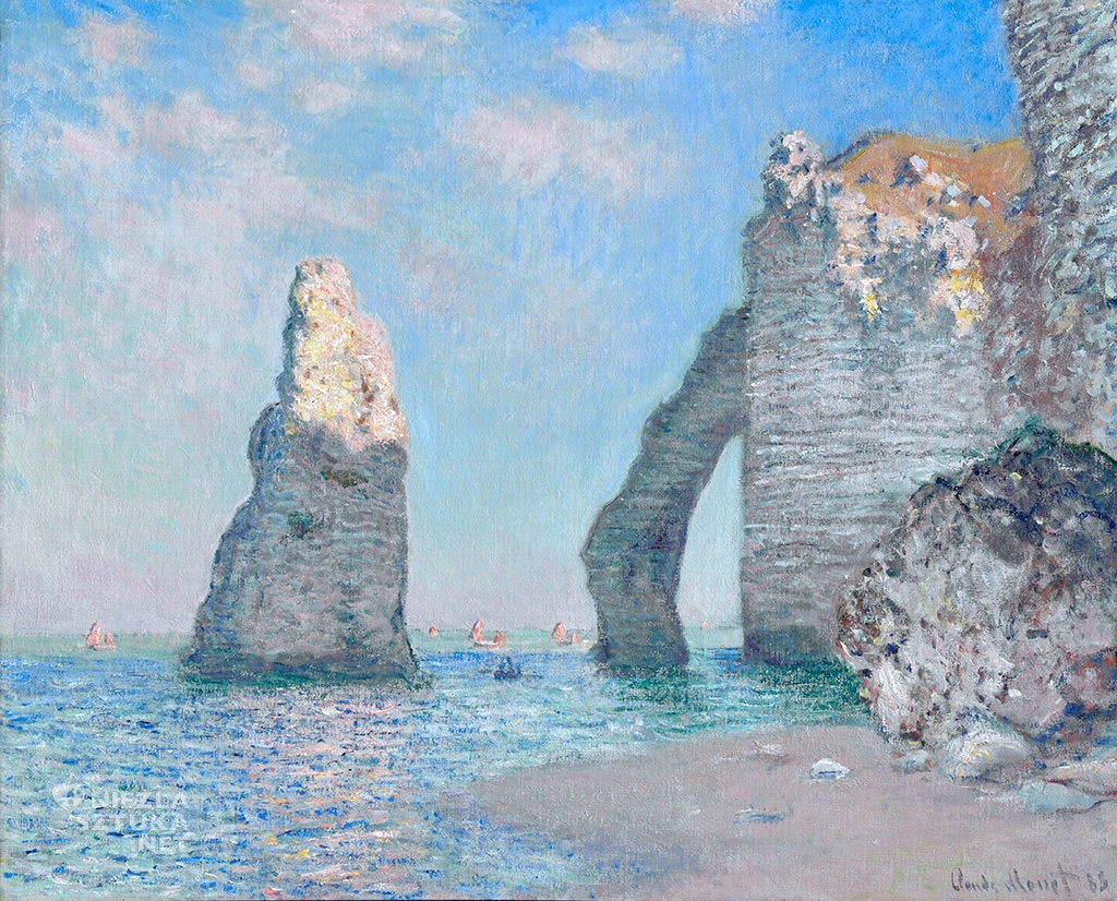 Claude Monet Klify w Etretat