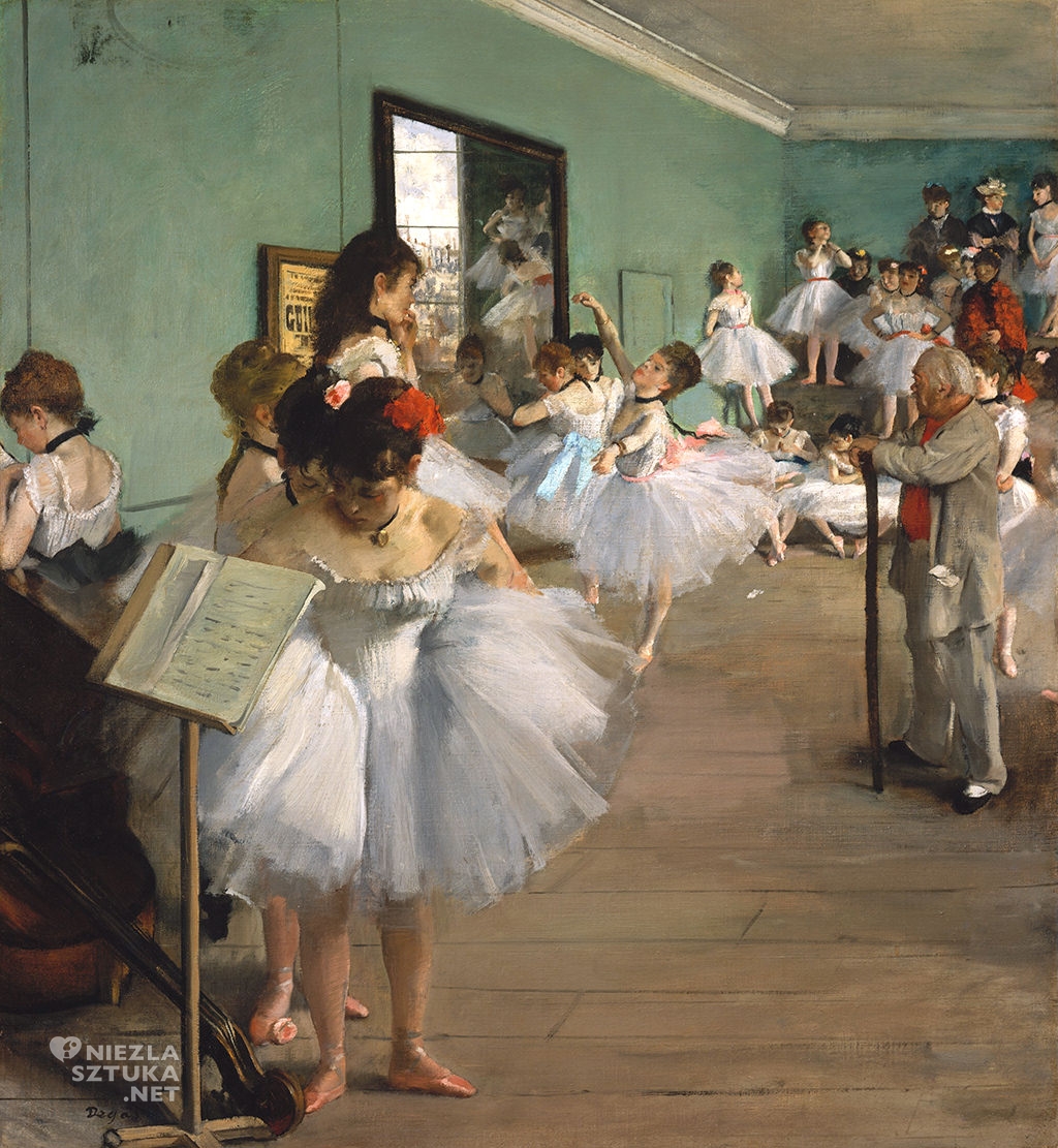 Edgar Degas, Klasa tanca