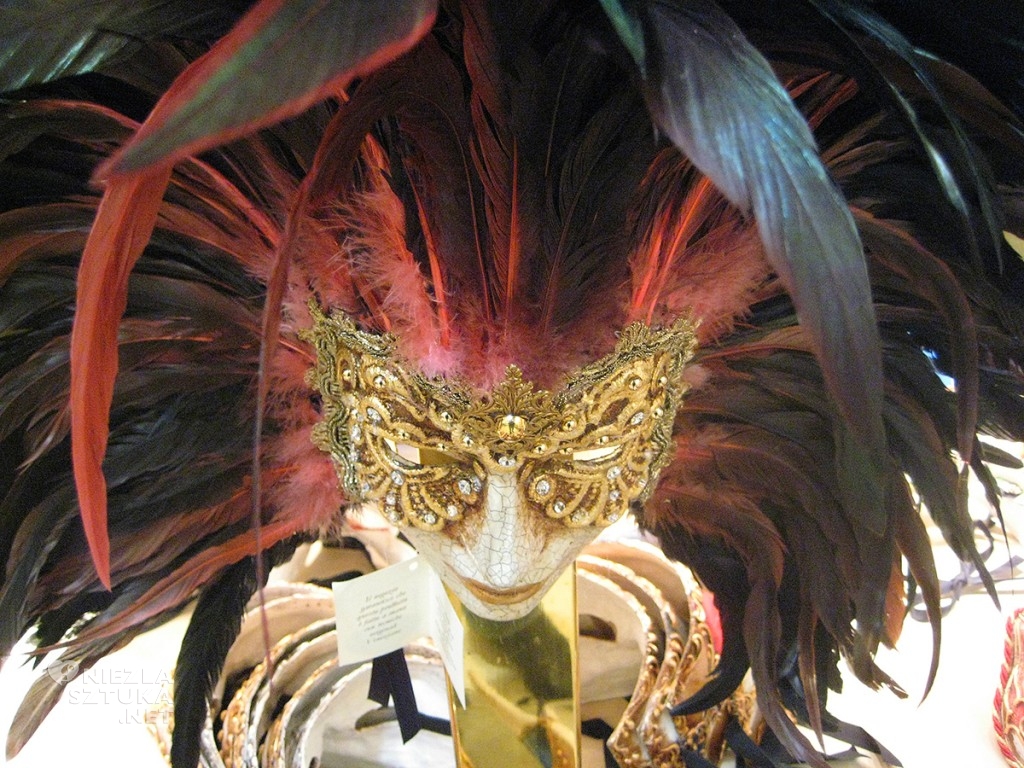 Wenecja, karnawał, Niezła sztuka, Maska wenecka