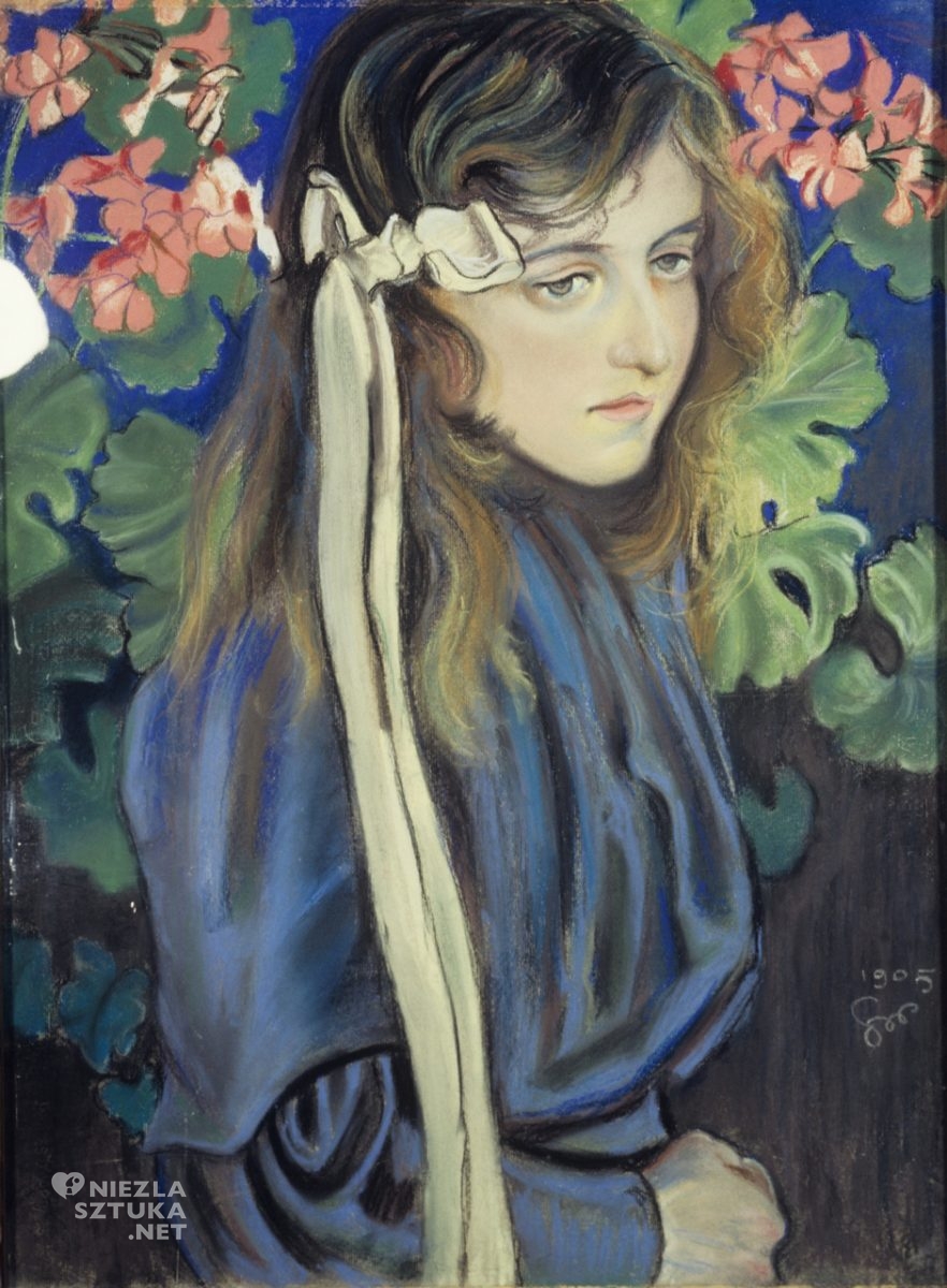 Stanisław Wyspiański, Portret Elizy Pareńskiej, portret, polska sztuka, Niezła sztuka