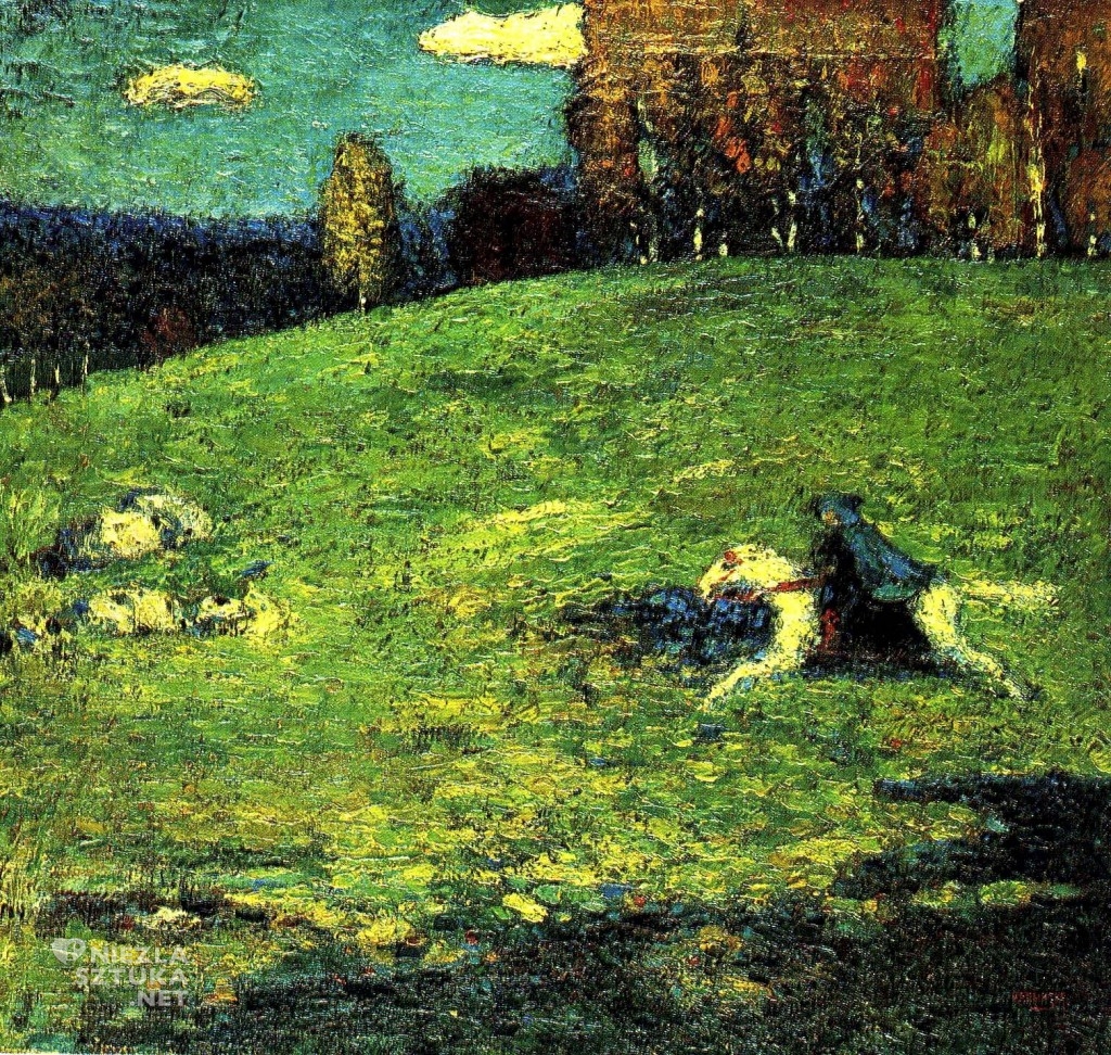 Wassily Kandinsky, Błękitny jeździec, sztuka współczesna, XX wiek, Niezła Sztuka