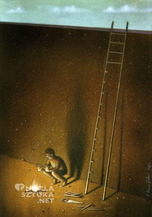 Paweł Kuczyński Rysunek satyryczny