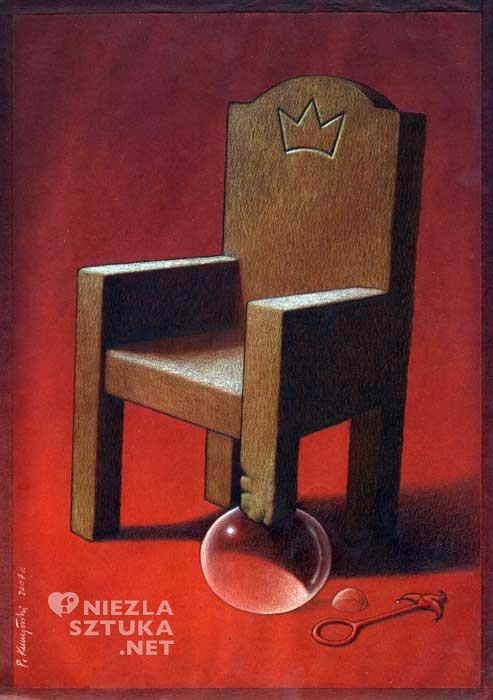 Paweł Kuczyński Rysunek satyryczny