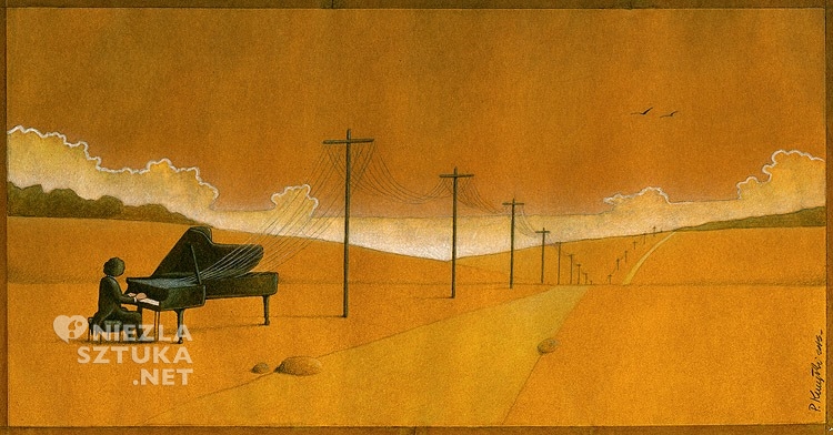 Paweł Kuczyński Rysunek satyryczny