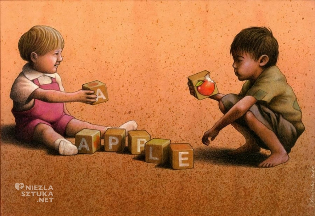 Paweł Kuczyński Rysunek satyryczny