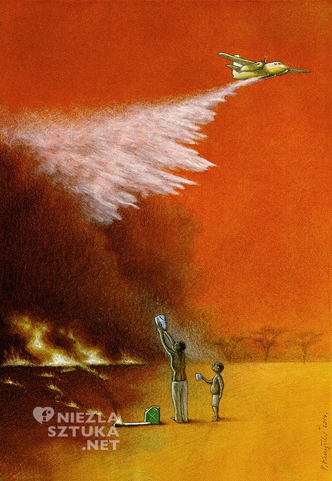 Paweł Kuczyński Rysunek satyryczny