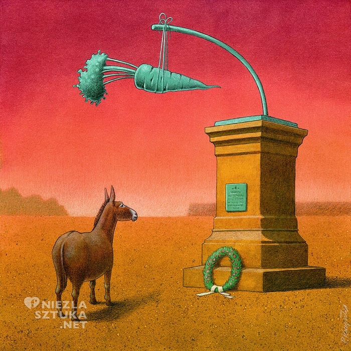 Paweł Kuczyński Rysunek satyryczny