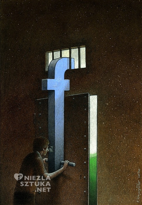 Paweł Kuczyński Rysunek satyryczny