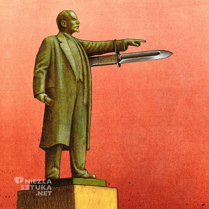 Paweł Kuczyński Rysunek satyryczny