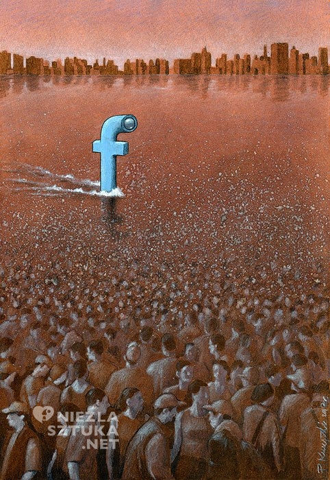 Paweł Kuczyński Rysunek satyryczny