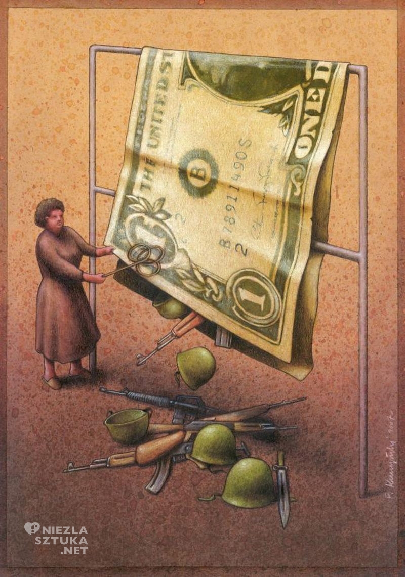 Paweł Kuczyński Rysunek satyryczny