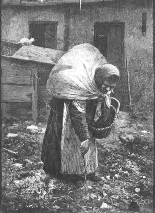Władysław Podkowiński, Śmieciarka, sztuka polska, Niezła Sztuka