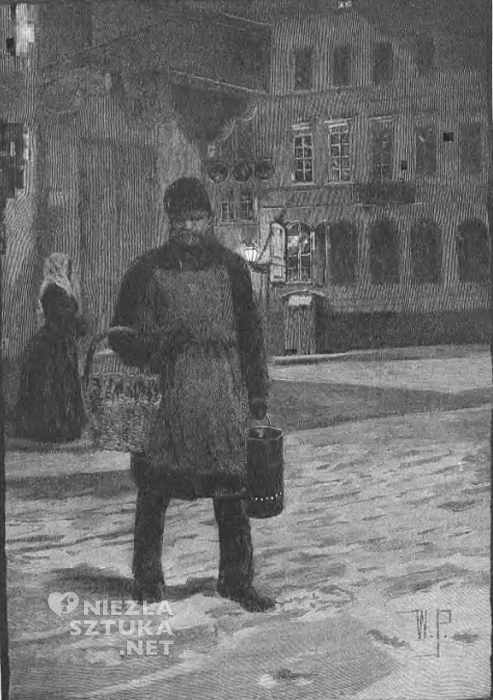 Władysław Podkowiński, Kiełbaśnik, polska sztuka, Niezła Sztuka