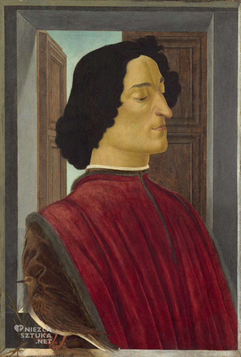 Sandro Botticelli, Giuliano de Medici, Medyceusze, sztuka włoska, Niezła sztuka