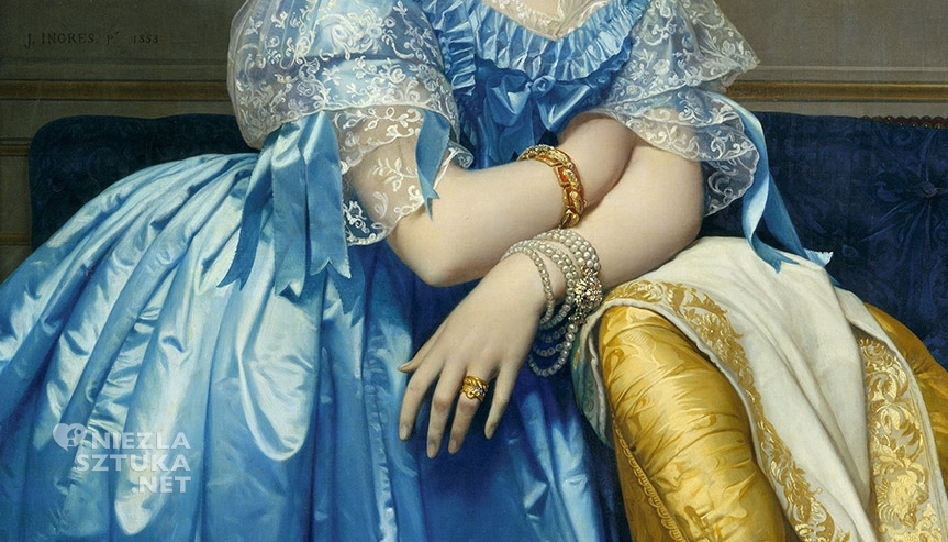 Jean Auguste Dominique Ingres, Portret Joséphine de Galard de Brassac de Béarn, księżniczka de Broglie, Niezła sztuka