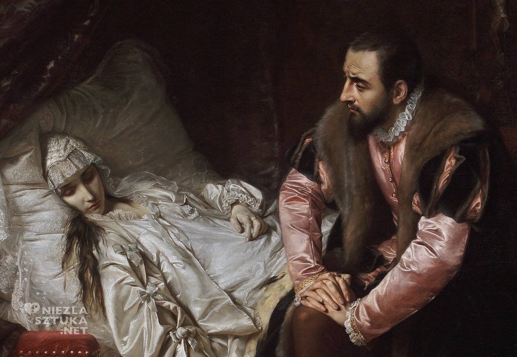 Józef Simmler, Śmierć Barbary Radziwiłłówny, Niezła sztuka