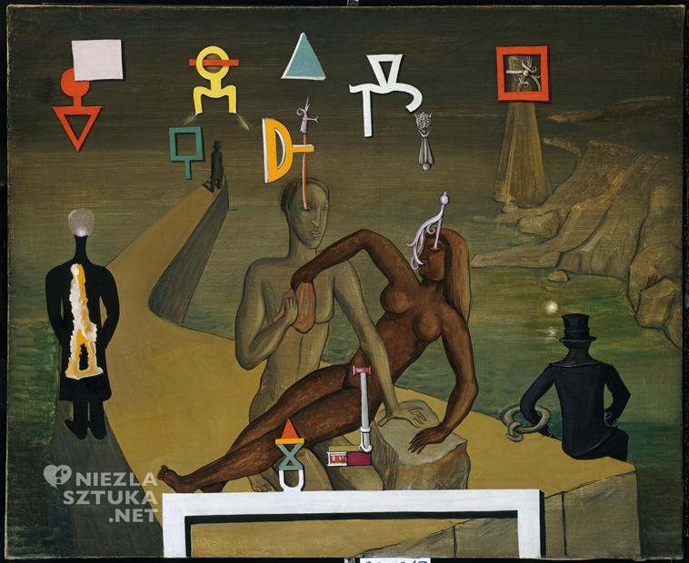 Victor Brauner, Pejzaż śródziemnomorski, surrealizm, Pompidou, Niezła Sztuka