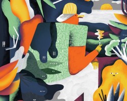 Karol Banach młody zdolny artysta rysunki ilustracja grafika plakat