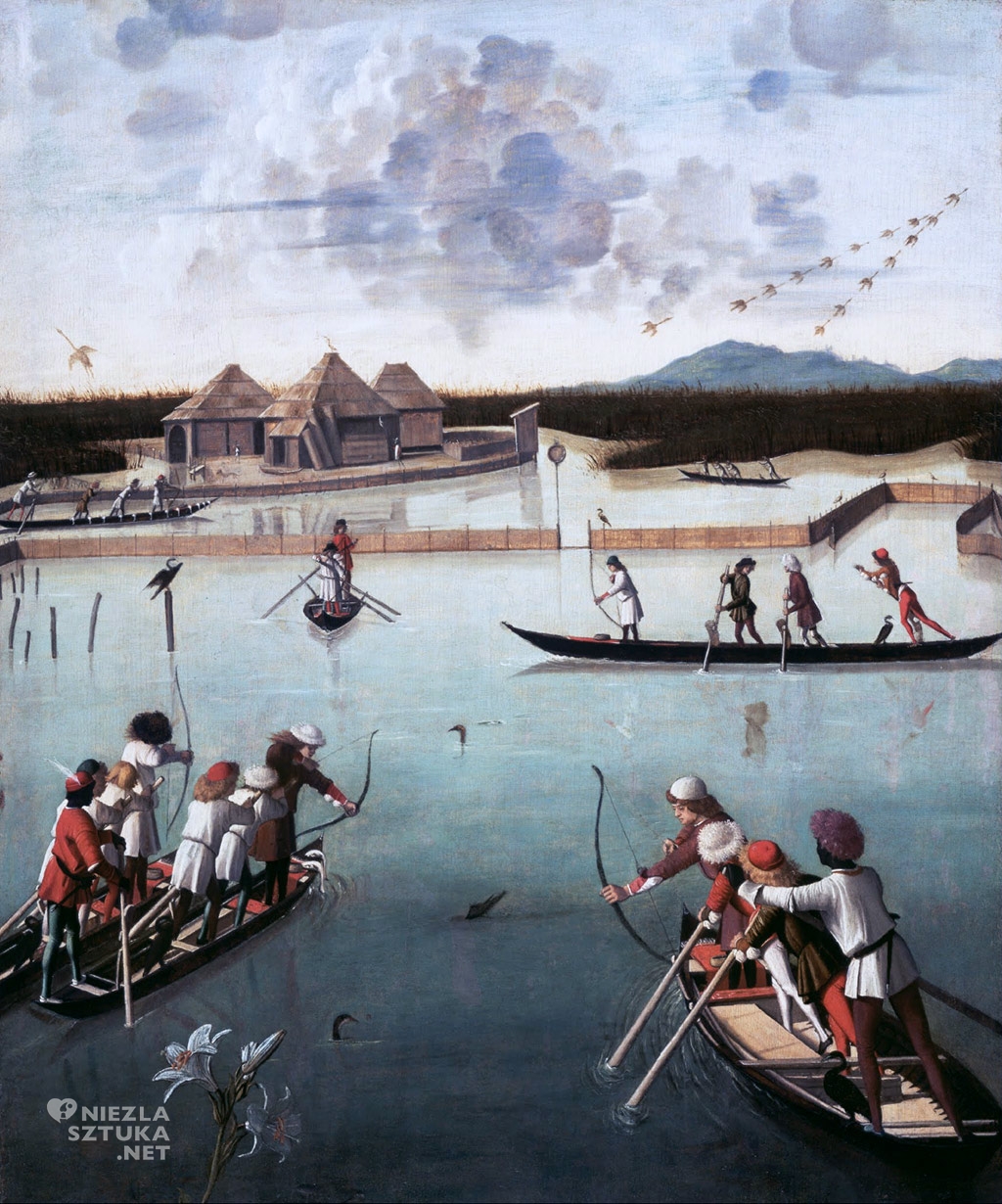 Vittore Carpaccio, Polowanie na lagunie, Niezła sztuka