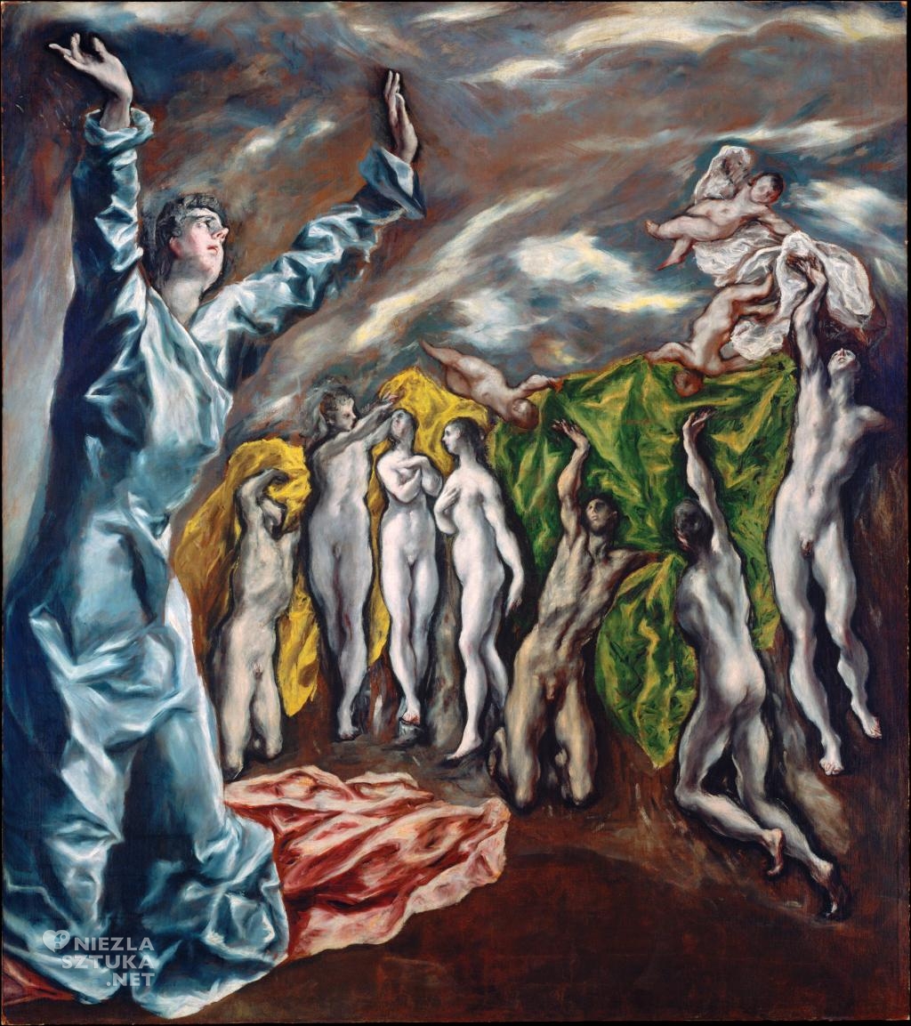 El Greco, Otwarcie piątej pieczęci Apokalipsy (Wizja św. Jana), 1608-1614
