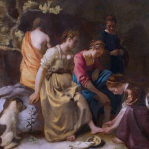 Johannes Vermeer, Toaleta Diany, Mauritshuis, Haga, Niezła sztuka