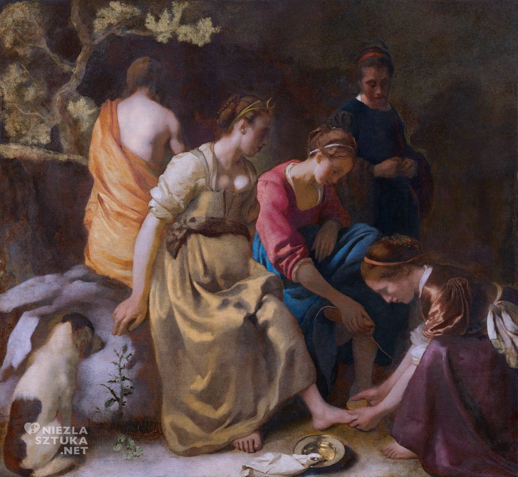 Johannes Vermeer, Toaleta Diany, Mauritshuis, Haga, Niezła sztuka