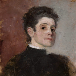 Olga Boznańska, Autoportret, malarka, sztuka polska, malarstwo polskie, Niezła sztuka