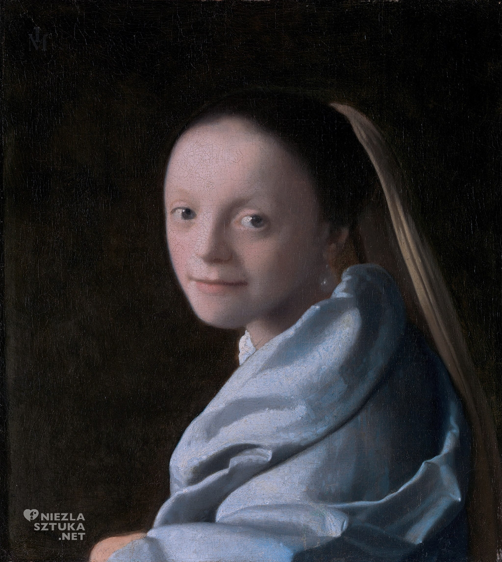 Johannes Vermeer, Studium młodej dziewczyny, malarstwo niderlandzkie, Niezła Sztuka