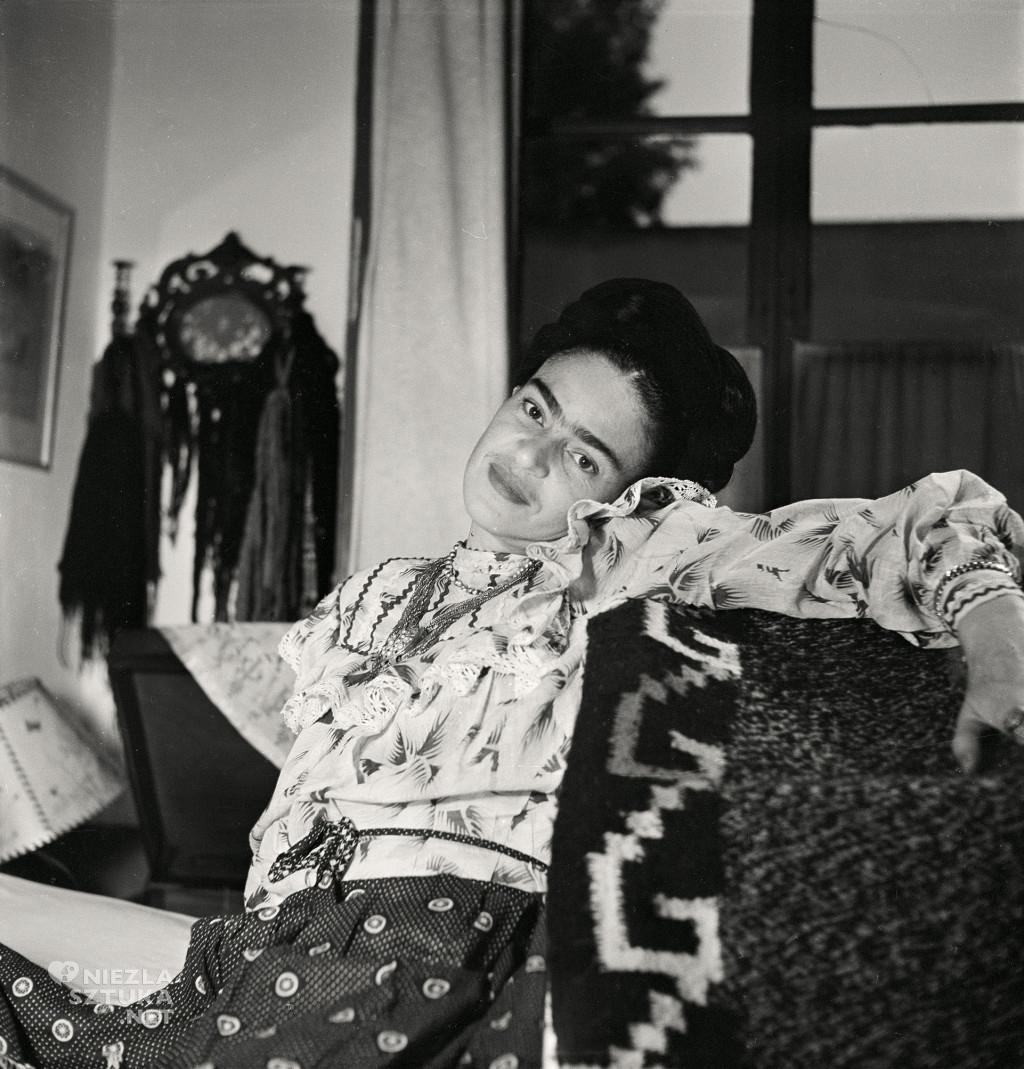 Kahlo, 1951, The Gisèle Freund Photographs, zdjęcie, archiwum, niezła sztuka