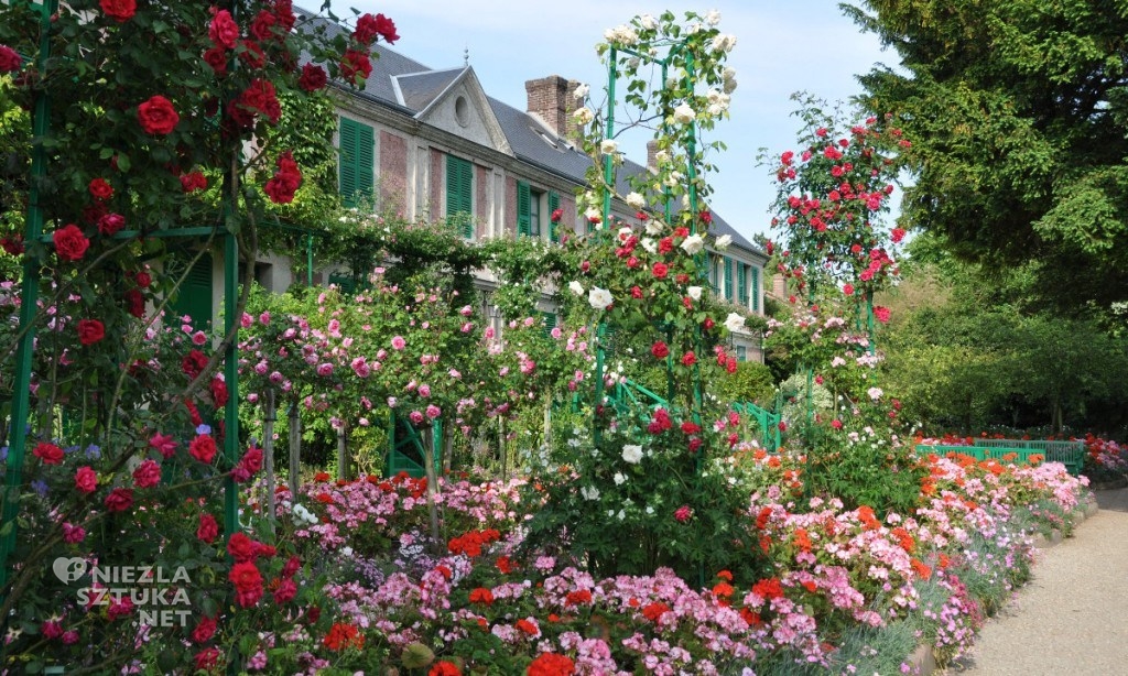 Giverny Monet, Claude Monet, ogród, niezła sztuka