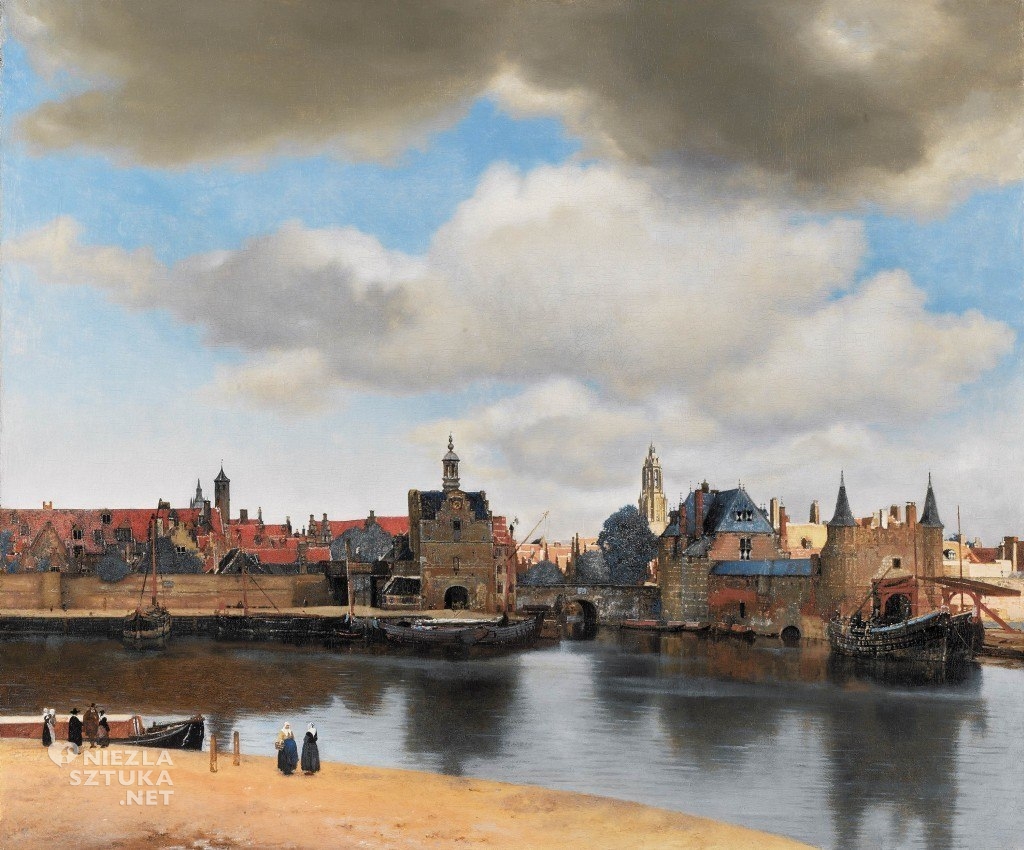 Johannes Vermeer, Widok Delft, Mauritshuis, Haga, Niezła sztuka