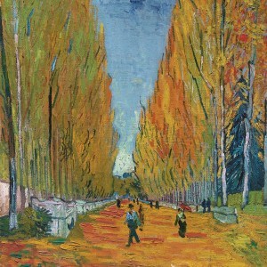 Vincent van Gogh, Les Alyscamps, malarstwo holenderskie, japonizm, Niezła Sztuka